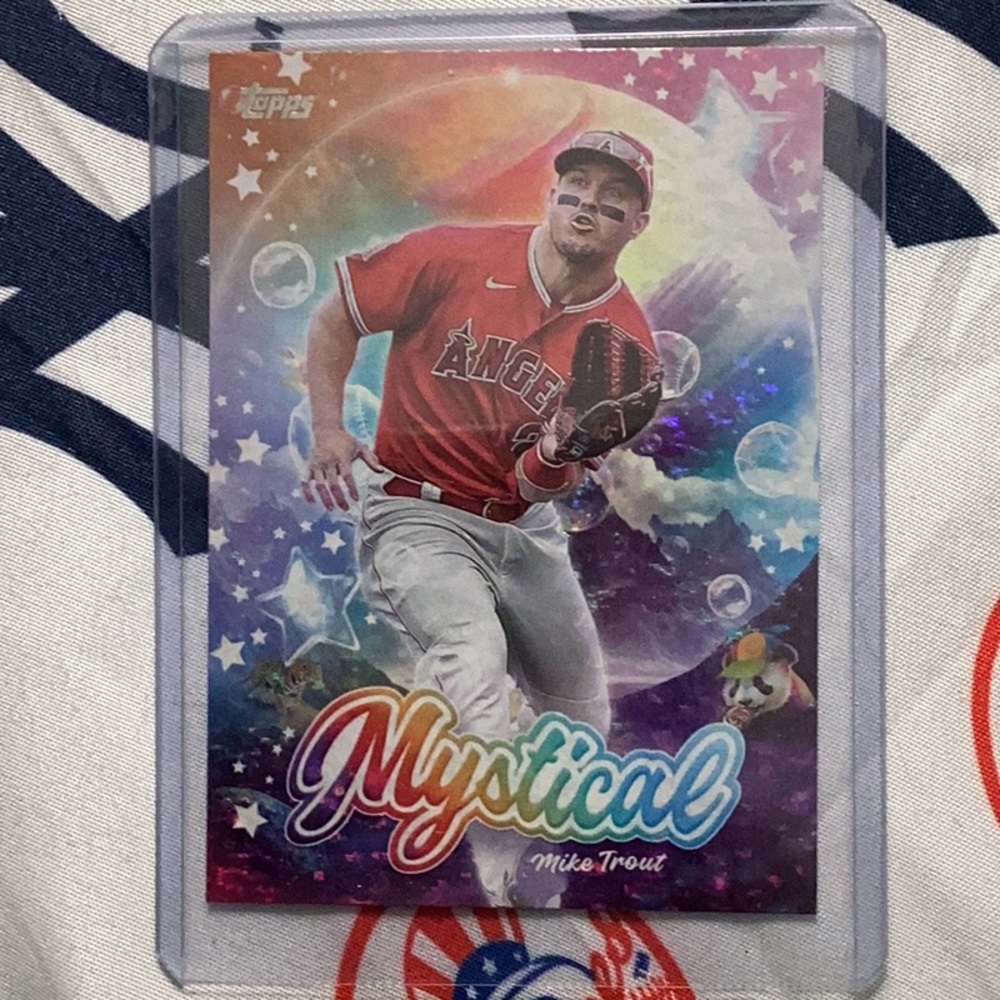 Topps Mike Trout Baseball Card